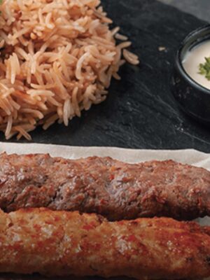 Adana Kebab Platter