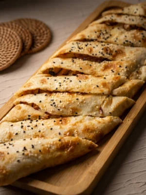 Chicken Cheese Pide